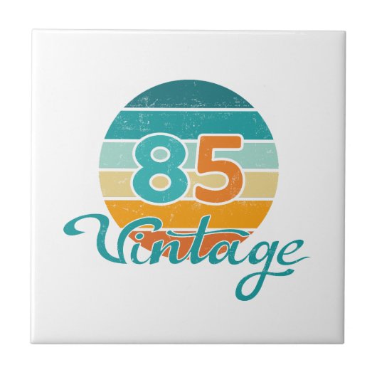Carreau Retro Sunset 85 Vintage Distressed (Devant)