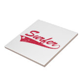 Carreau Rétro surfer (Côté)