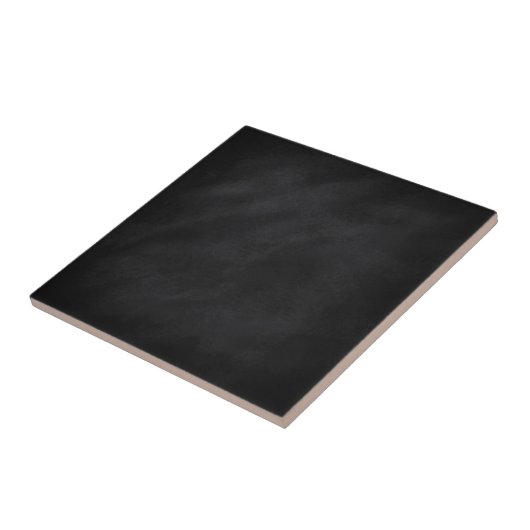 Carreau Rétro texture noire de tableau (Côté)