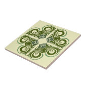 Carreau Rétros tuiles vertes (Côté)