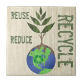 Carreau Réutiliser Réduire l'arbre de récupération Globe t (Devant)