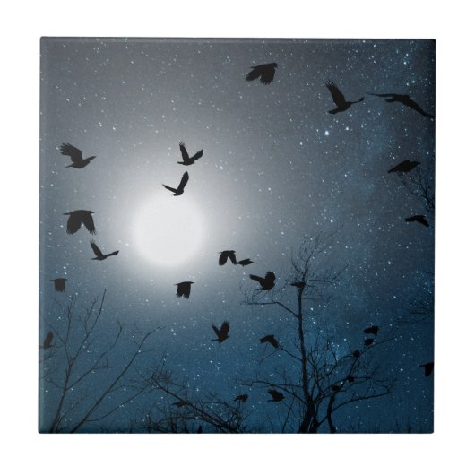 Carreau Rêve céleste bleu (Devant)