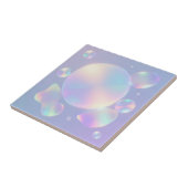 Carreau Rêve de bulle de savon iridescent (Côté)