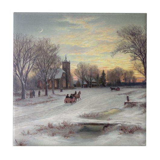 Carreau Réveillon de Noël (Devant)