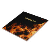 Carreau Révélation : Soyez en feu pour la foi chrétienne J (Côté)