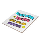 Carreau Revenir à la les années 70 (Côté)