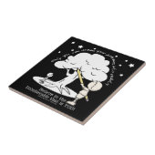 Carreau Rêver dans la réalité - Petit garçon, logo Big Dre (Côté)