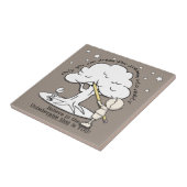 Carreau Rêvez Dans La Réalité - Petit Garçon, Logo Big Dre (Côté)