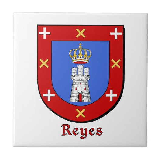 Carreau Reyes Family Shield (Devant)