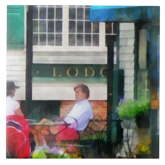 Carreau Rhode Island - Café Newport RI (Devant)