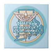 Carreau Rhode Island Nurse Caduceus Tile (Devant)
