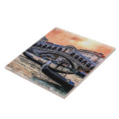 Carreau Rialto bridge. Venice. Italy. (Côté)