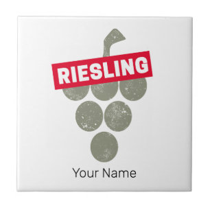 Carreau Riesling Vine Vin Vin Vintage Boisson Design de ra