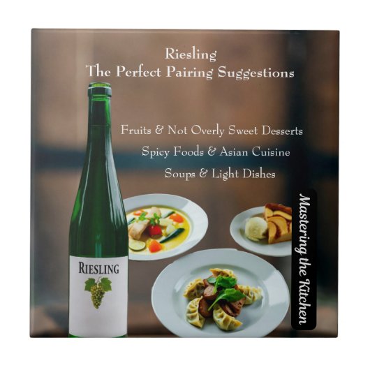Carreau Riesling Wine Pairing Guide/Master the Kitchen (Devant)