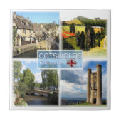 Carreau Rif. GB Cotswolds, Castle Combe, Field, (Devant)