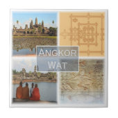 Carreau Rif. KH * Cambodge, Angkor Vat, (Devant)