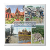 Carreau Rif. KH * Cambodge, Angkor Wat, Phonom Penh (Devant)