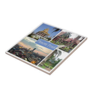 Carreau Rif. KH * Cambodge, Phnom Penh