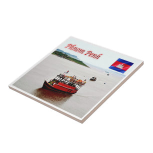 Carreau Rif. KH Cambodge, Phnom Penh,