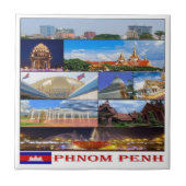 Carreau Rif, KH Cambodge, Phnom Penh, I Love (Devant)