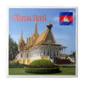 Carreau Rif. KH Cambodge, Phnom Penh, Place Royale (Devant)