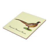 Carreau Ringneck Pheasant Rooster (Côté)