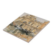 Carreau Rio dei Mendicanti, Venise par John Singer Sargent (Côté)