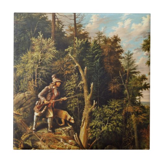 Carreau Rip Van Winkle avec Sa Hound (Devant)