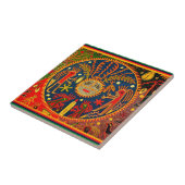 Carreau Rituel de fertilité Huichol (Côté)