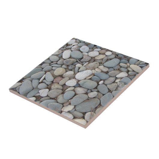 Carreau River Stones Automne Motifs (Côté)