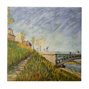 Carreau Rives de la Seine, Pont de Clichy par Vincent van