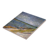 Carreau Rivière avec bateaux à rames par Vincent van Gogh (Côté)