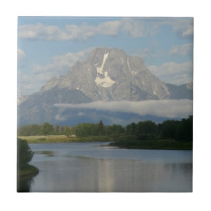 Carreau Rivière Jackson Hole au parc national de Grand Tet