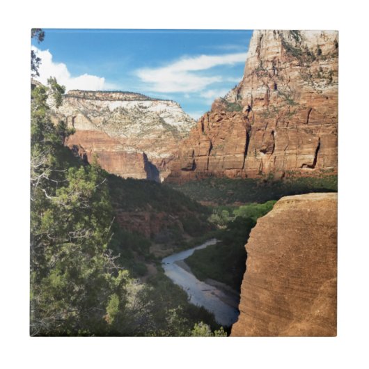 Carreau Rivière Vierge dans le canyon de Sion (Devant)