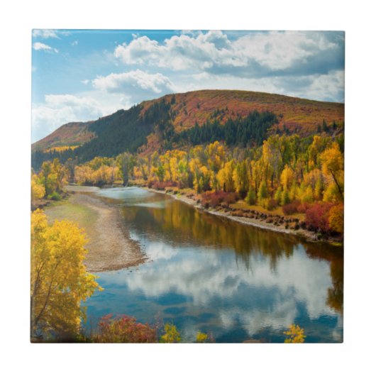 Carreau Rivière Yampa en automne (Devant)