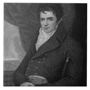 Carreau Robert Fulton (1765-1815), gravé par le parc de