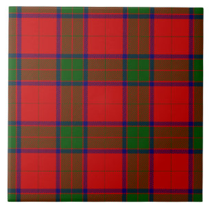 Carreau Robertson tartson rouge vert plaid