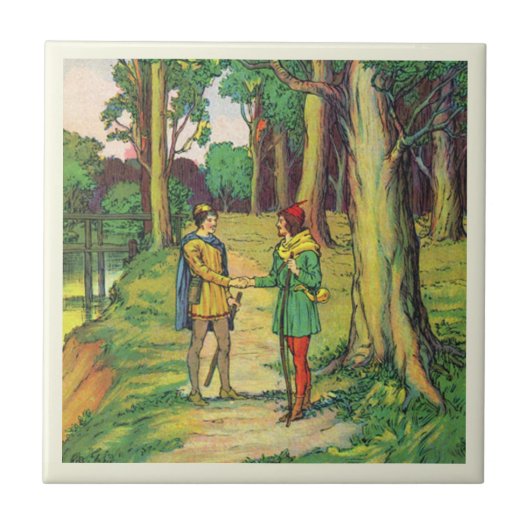 Carreau Robin des Bois et Petit Jean (Devant)