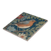 Carreau Robin Red Breast Bird William Morris style Droite (Côté)