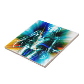 Carreau Robot léger étoile (Côté)