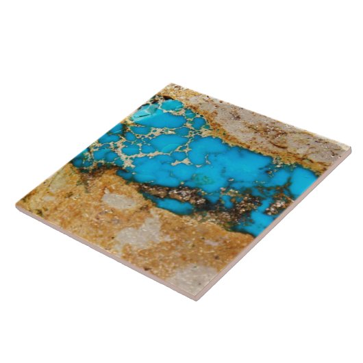 Carreau Roche 1 de turquoise (Côté)