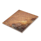 Carreau Rocher de granit couleur rouille (Côté)
