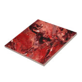 Carreau Roches rouges rudes Mars (Côté)