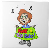 CARREAU ROCK 'N RÈGLES DE ROULEMENT (Devant)