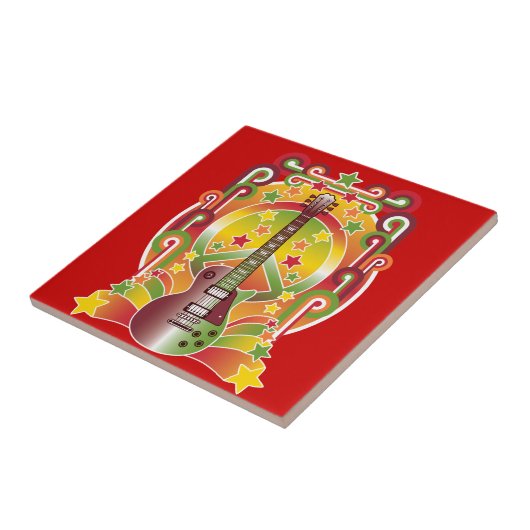 Carreau Rock Star Peace (Côté)