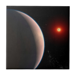 Carreau Rocky Exoplanet Gj 486 B Orbitant Une Étoile Naine