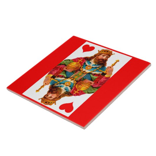 Carreau Roi des Coeurs (Côté)