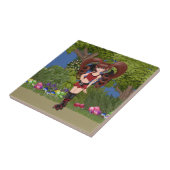 Carreau Roller Derby Anime Patinage de fée (Côté)