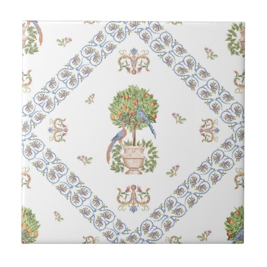 Carreau Roman Mosaic Tile – Classic Wall Art. (Devant)