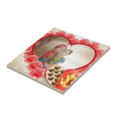 Carreau Romantique Amour Coeur Art Imprimer (Côté)